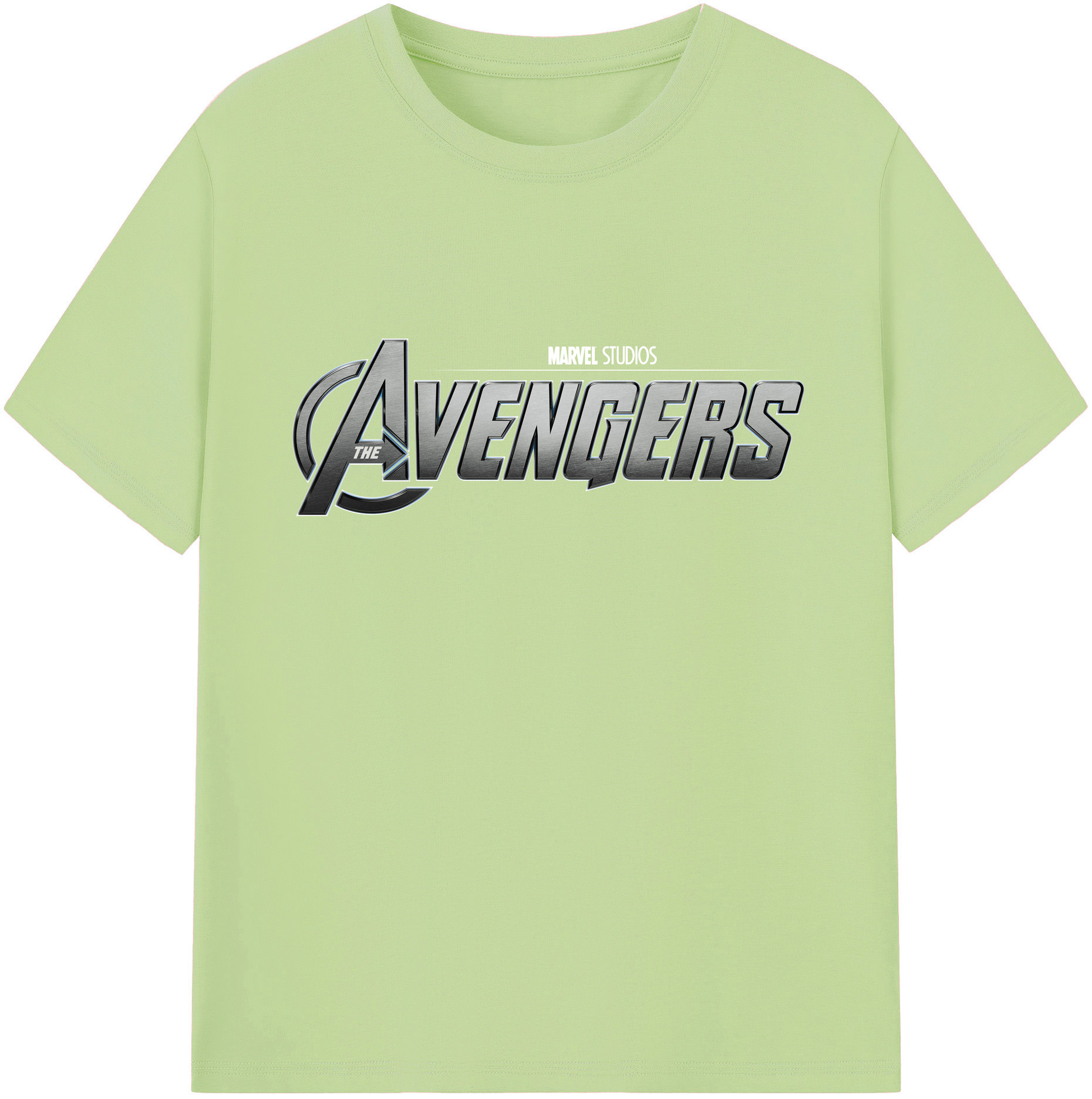 （画像用） アベンジャーズ The Avengers 綿100％半袖Tシャツ（フロントプリント）
